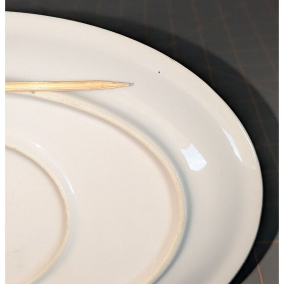 Noritake Azalea Gravy Boat Attached Underplate green M mark sauce - Picture 9 of 15